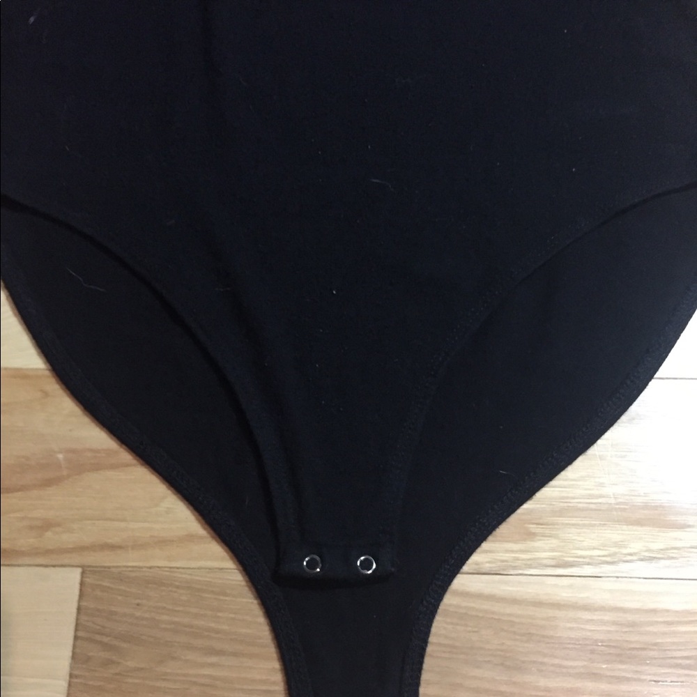 Black beat nick bodysuit